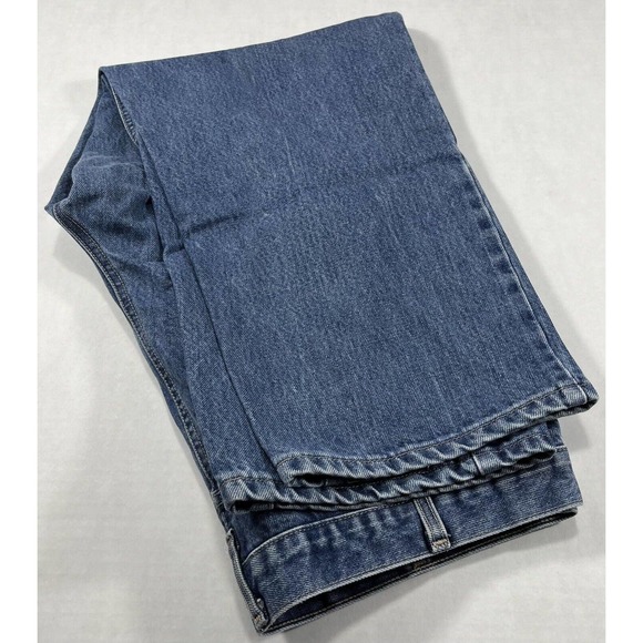 CARHARTT FR NFPA 2112 Men's Jeans Size 40 x 30 Blue Denim Relaxed Fit - Picture 5 of 10
